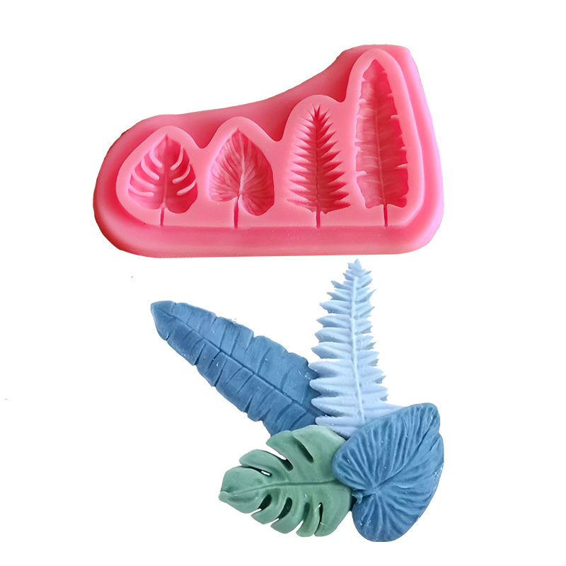Soap Making Kits - Palm Leaves And Turtle Leaf Silicone