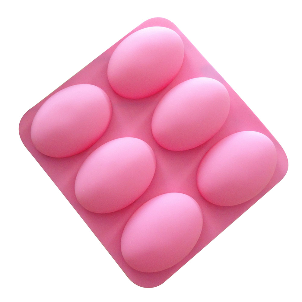 Soap Making Vendors - 6 Cavities Multifunctional Oval Silicone Soap