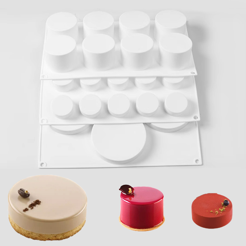 Soap Making Vendors - Cylindrical French Mousse Cake Mold Silicone
