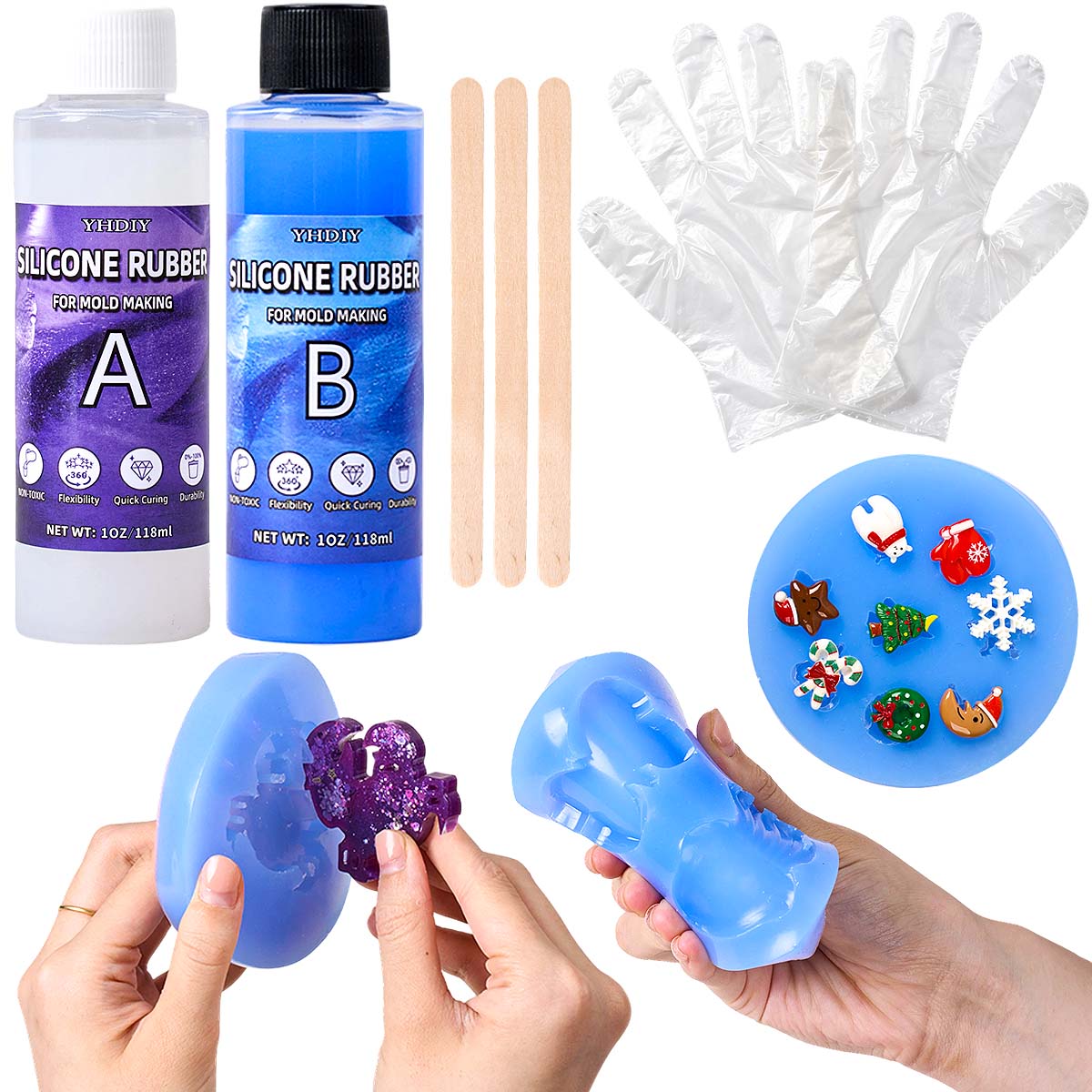 118ml/296ml Silicone Mold Maki - Soap Making Kits review and price