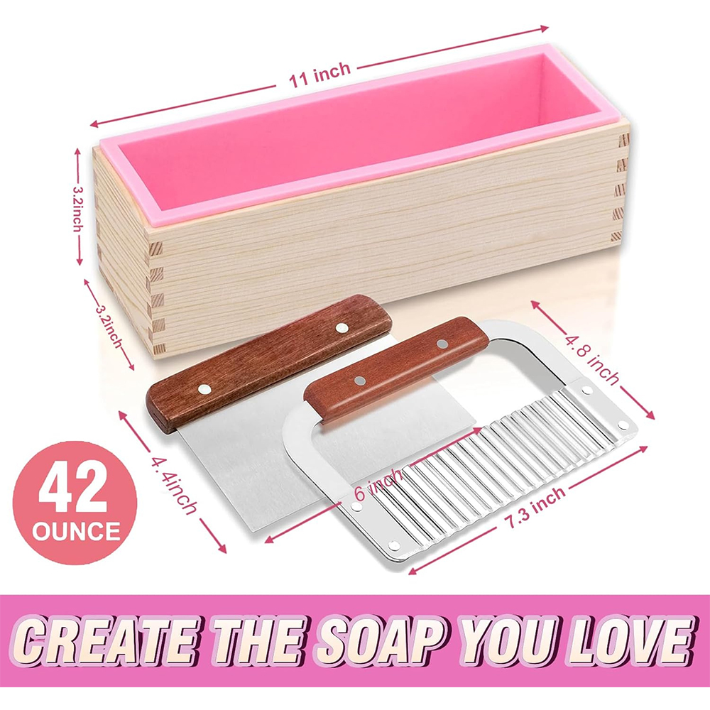 Rectangular Handmade Soap Mold - Soap Making Book review and price
