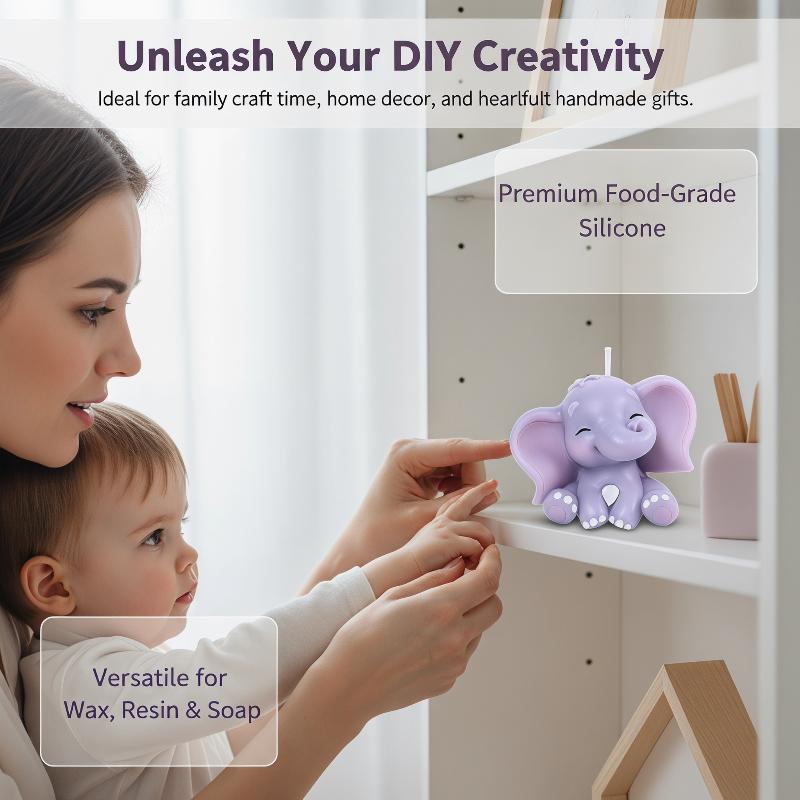 Cute 3D Elephant Silicone Cand - Soap Making Kits review and price