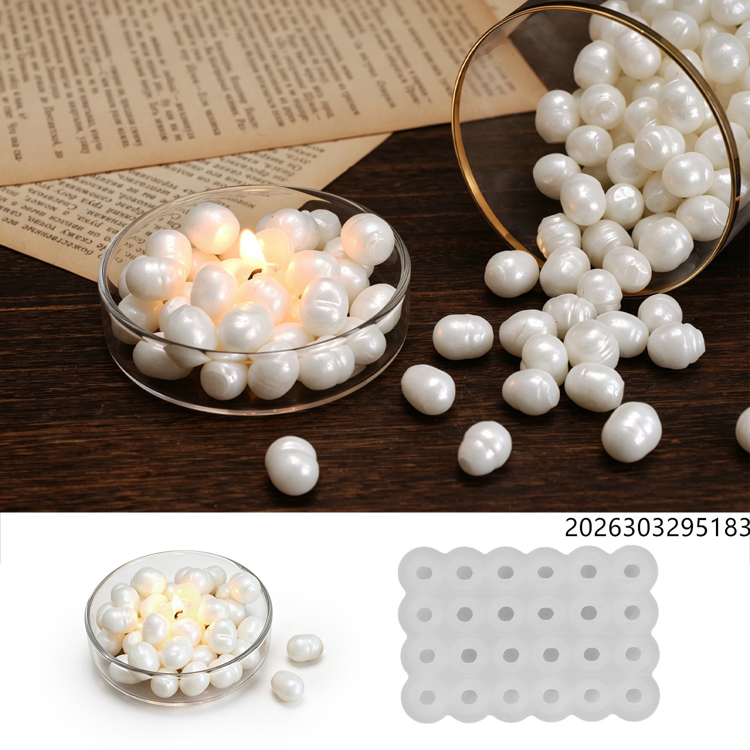 Healing Ocean Pearl Mirror Wax - Soap Making Kits review and price