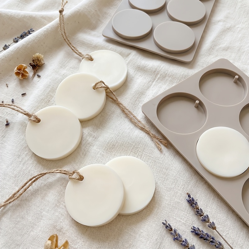6-Cavity Round Tag Silicone Mo - Soap Making Vendors review and price