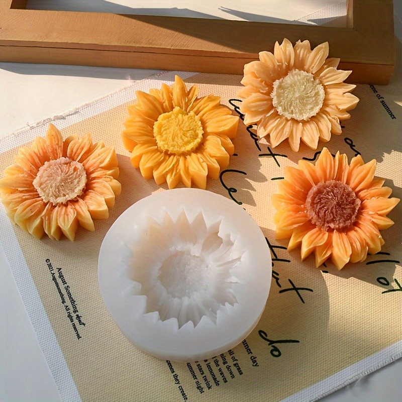 Vibrant 3D Sunflower Silicone  - Soap Making Kits review and price