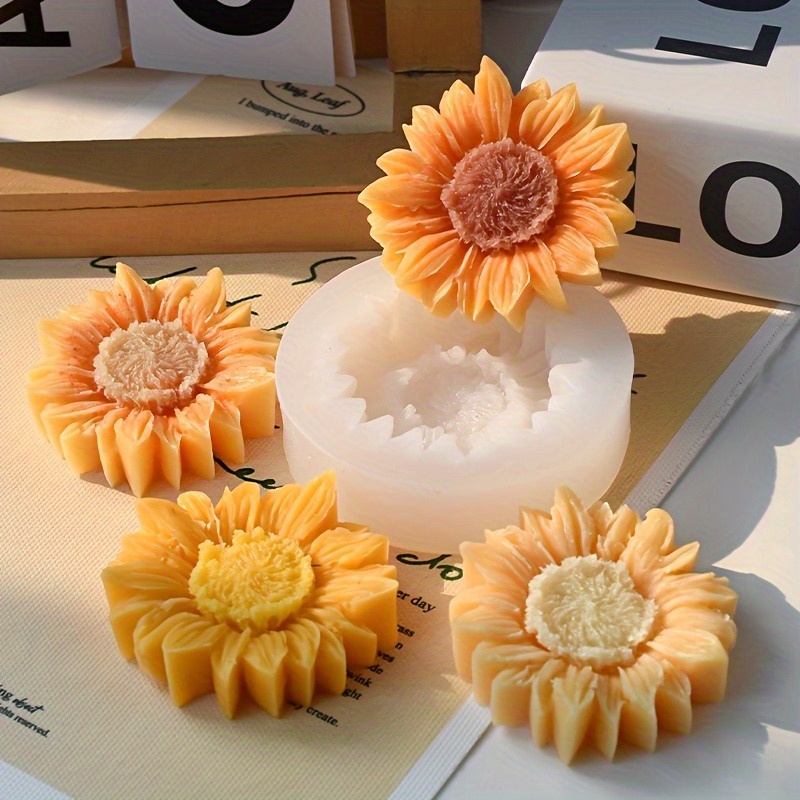 Vibrant 3D Sunflower Silicone  - Soap Making Kits review and price