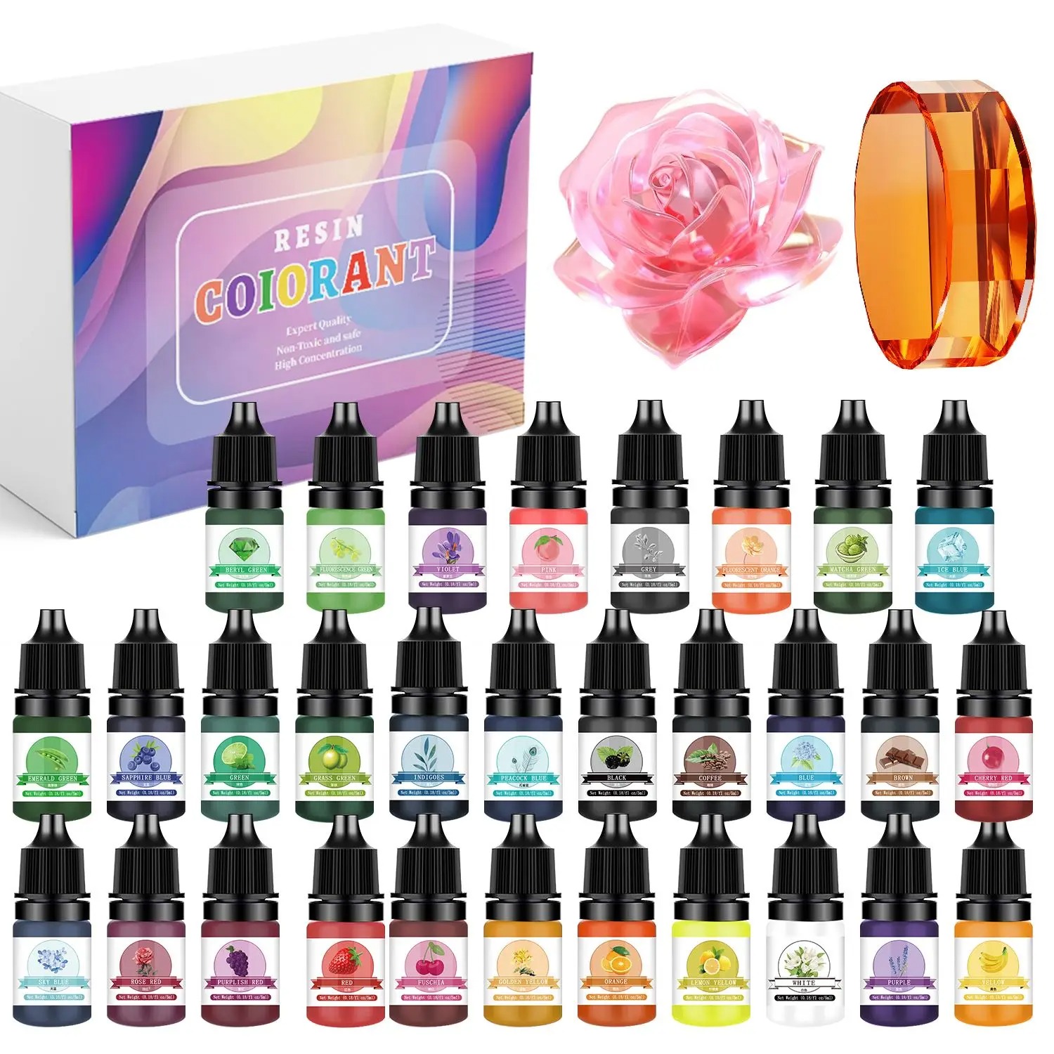 30Colors 5ml Epoxy Resin Pigme - Soap Making Kit review and price