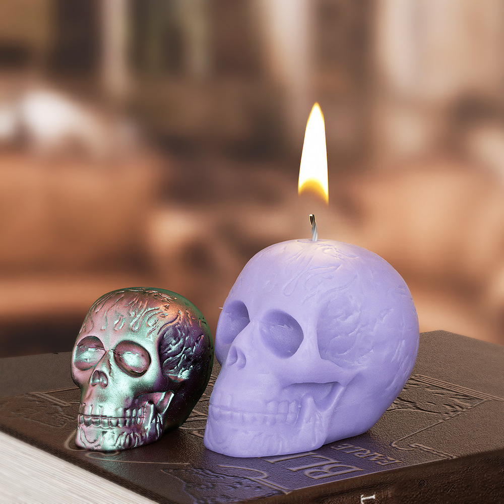 Multi Size Skull Head Silicone - Soap Making Ins review and price