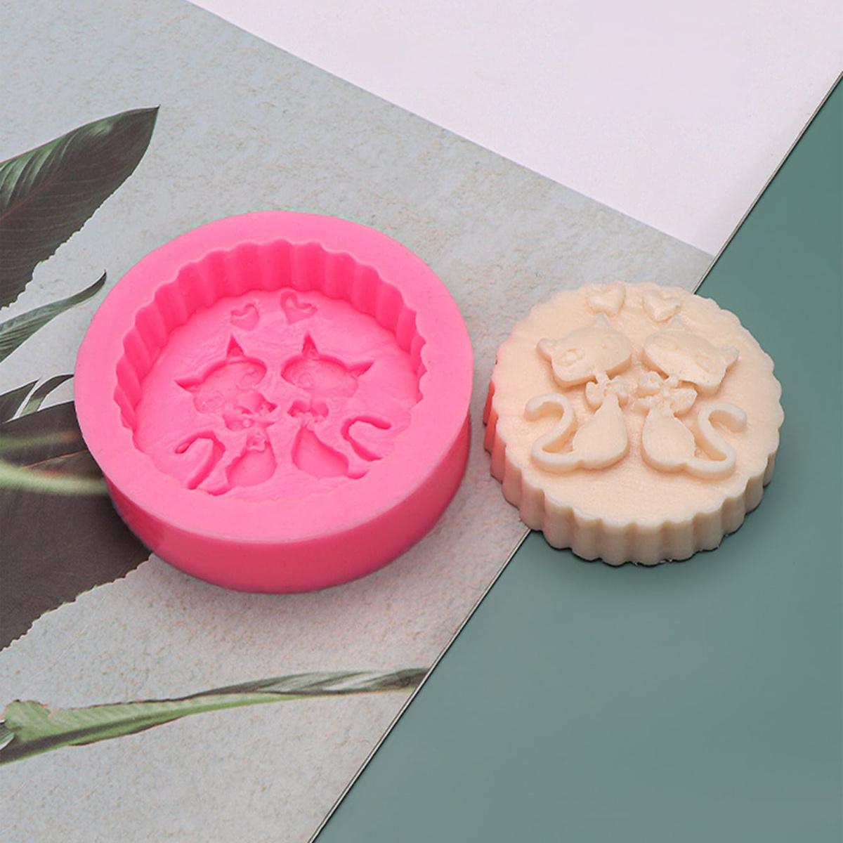 1-Piece Silicone Cat Soap Mold - Soap Making Vendors review and price