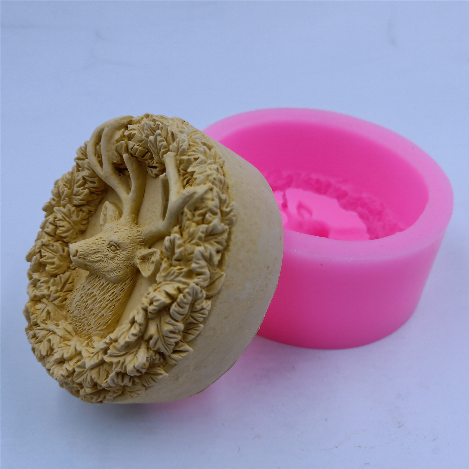 Deer Design Soap Silicone Mold - Soap Making Vendors review and price