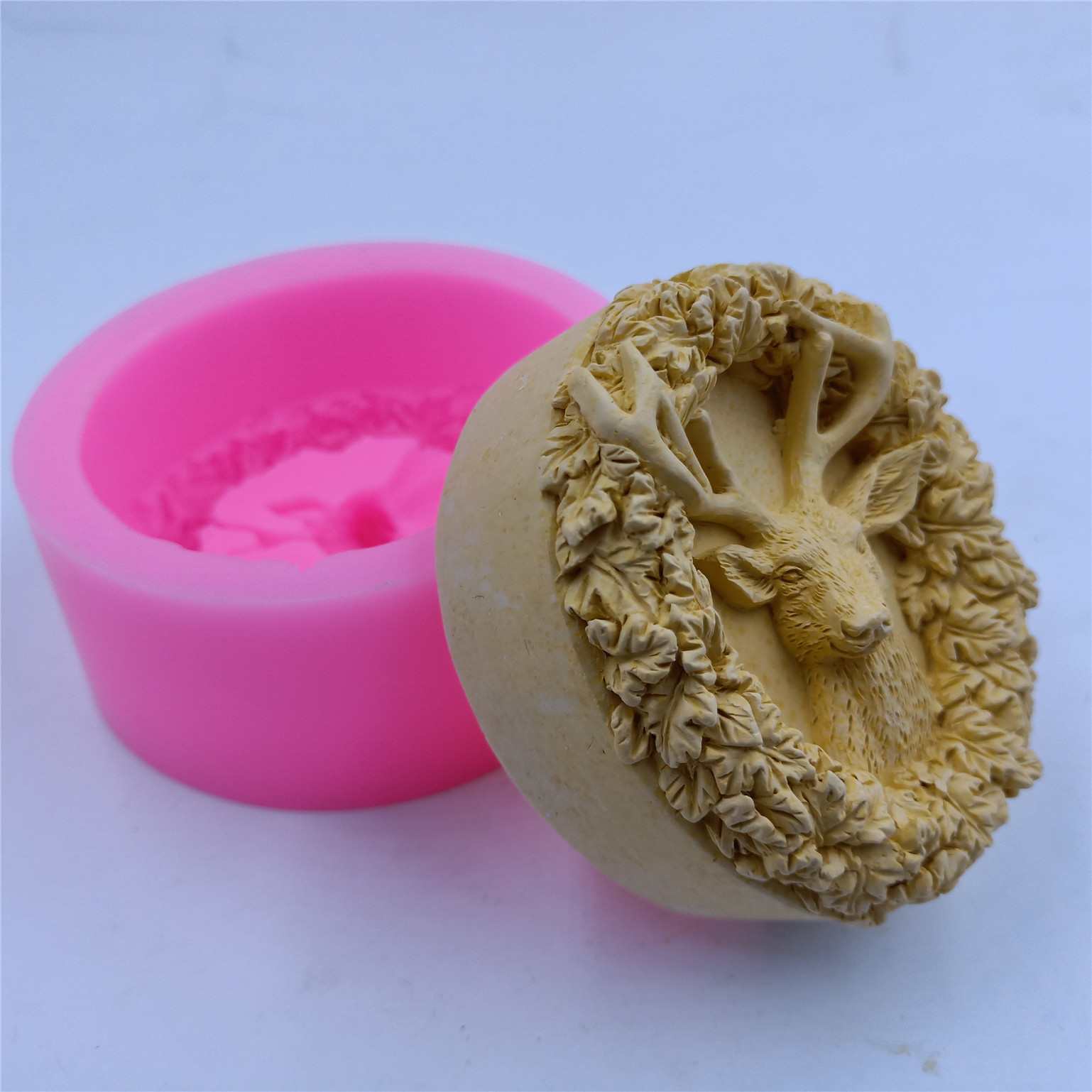 Deer Design Soap Silicone Mold - Soap Making Vendors review and price
