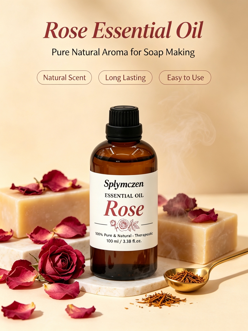 Splymczen 100ml Rose Fragrance - Soap Making In Home review and price