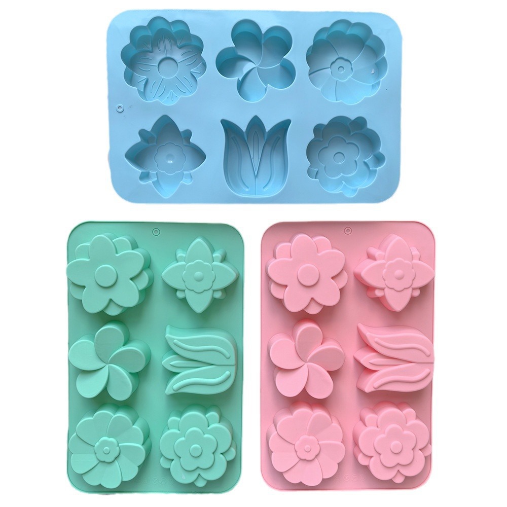 kinds Flower Silicone Molds Di - Soap Making Vendors review and price
