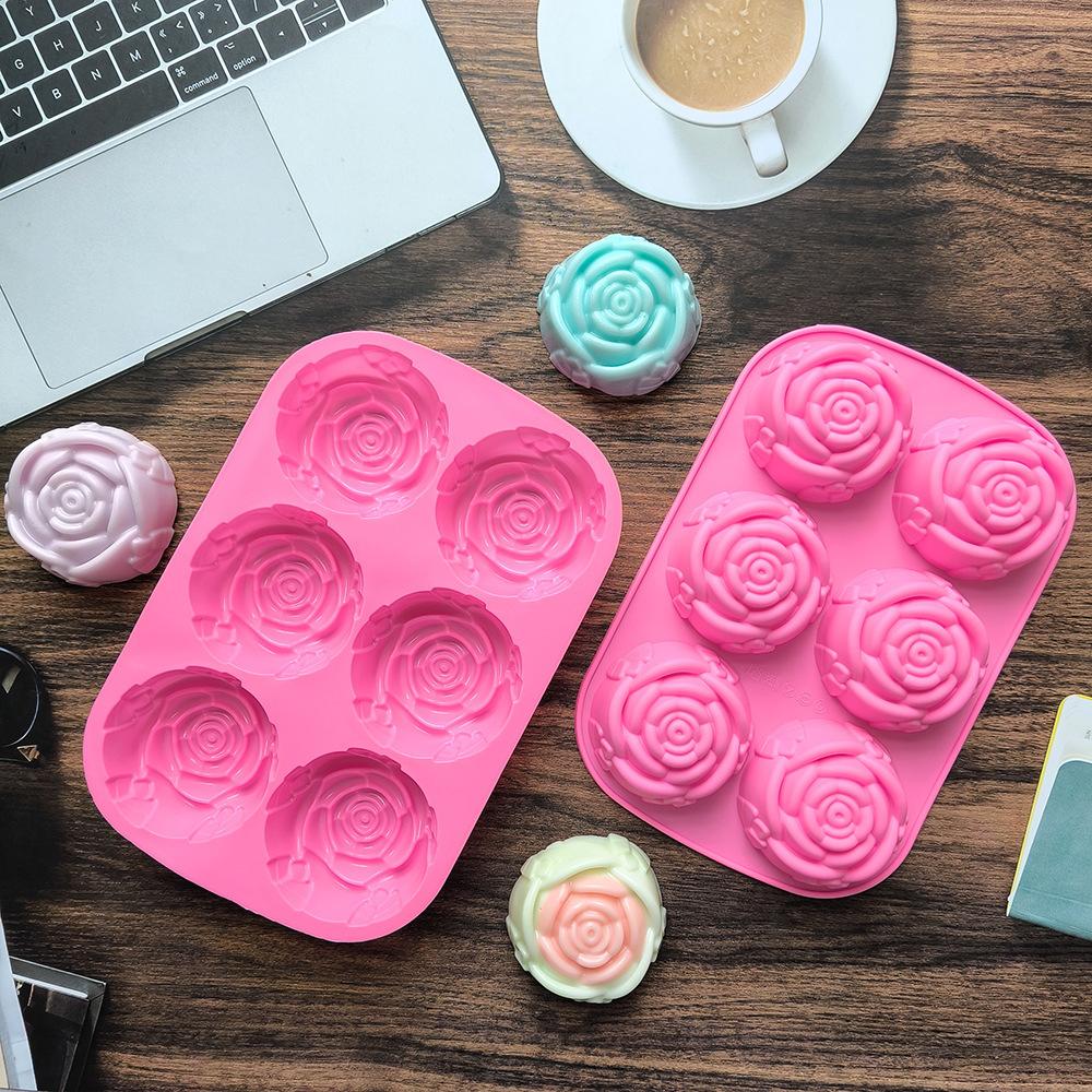 6 Holes Rose Flower Handmade S - Soap Making Kit For Kids review and price