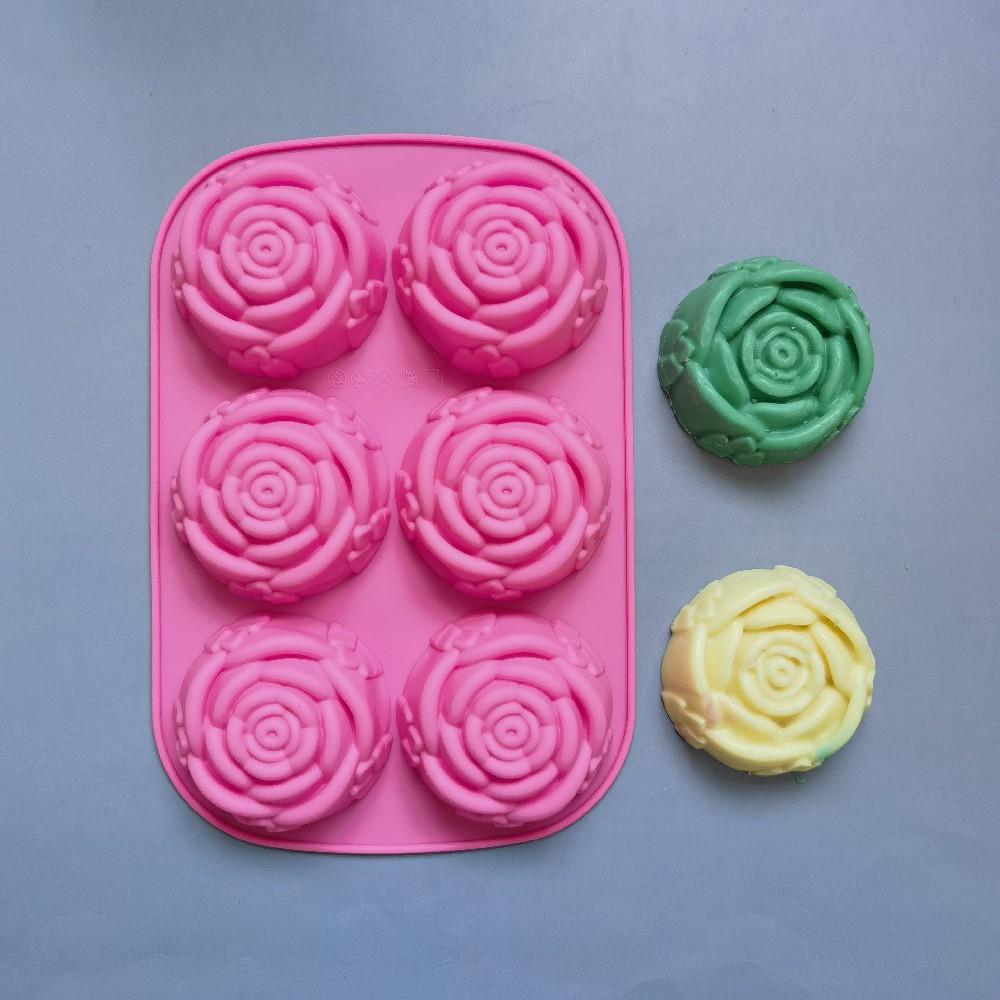 6 Holes Rose Flower Handmade S - Soap Making Kit For Kids review and price