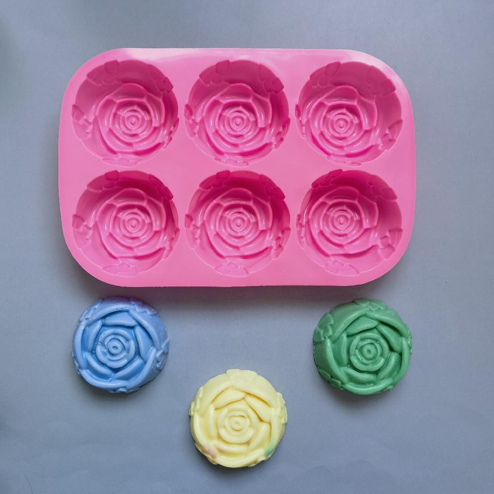 6 Holes Rose Flower Handmade S - Soap Making Kit For Kids review and price