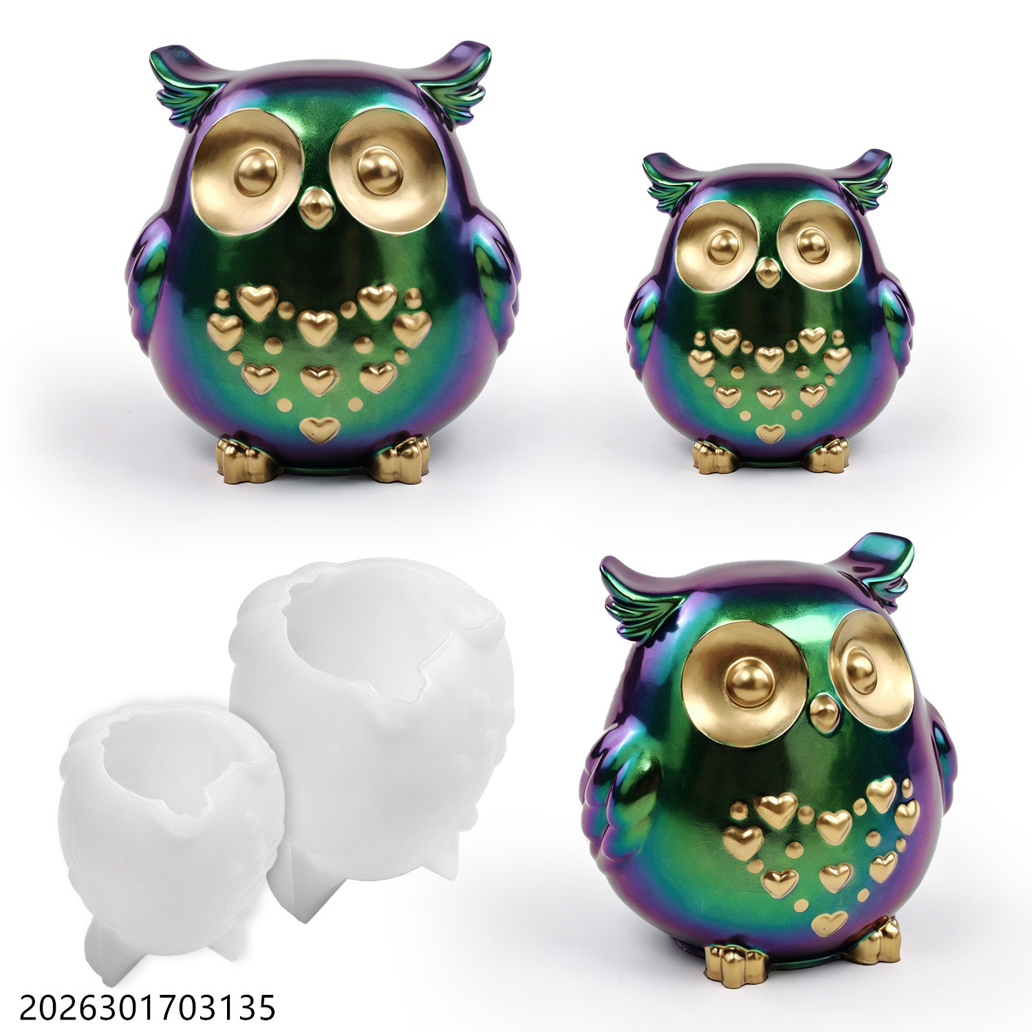 Owl Silicone Mold 3D Bird Shap - Soap Making Kits review and price