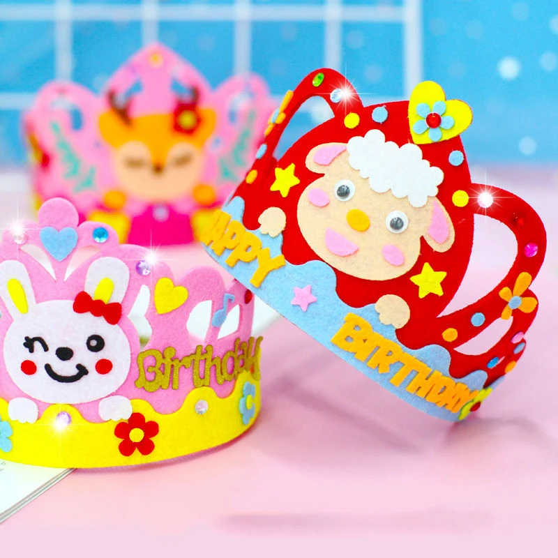 4Pcs/lot DIY Crafts Toy Crown  - Soap Making Kit For Kids review and price