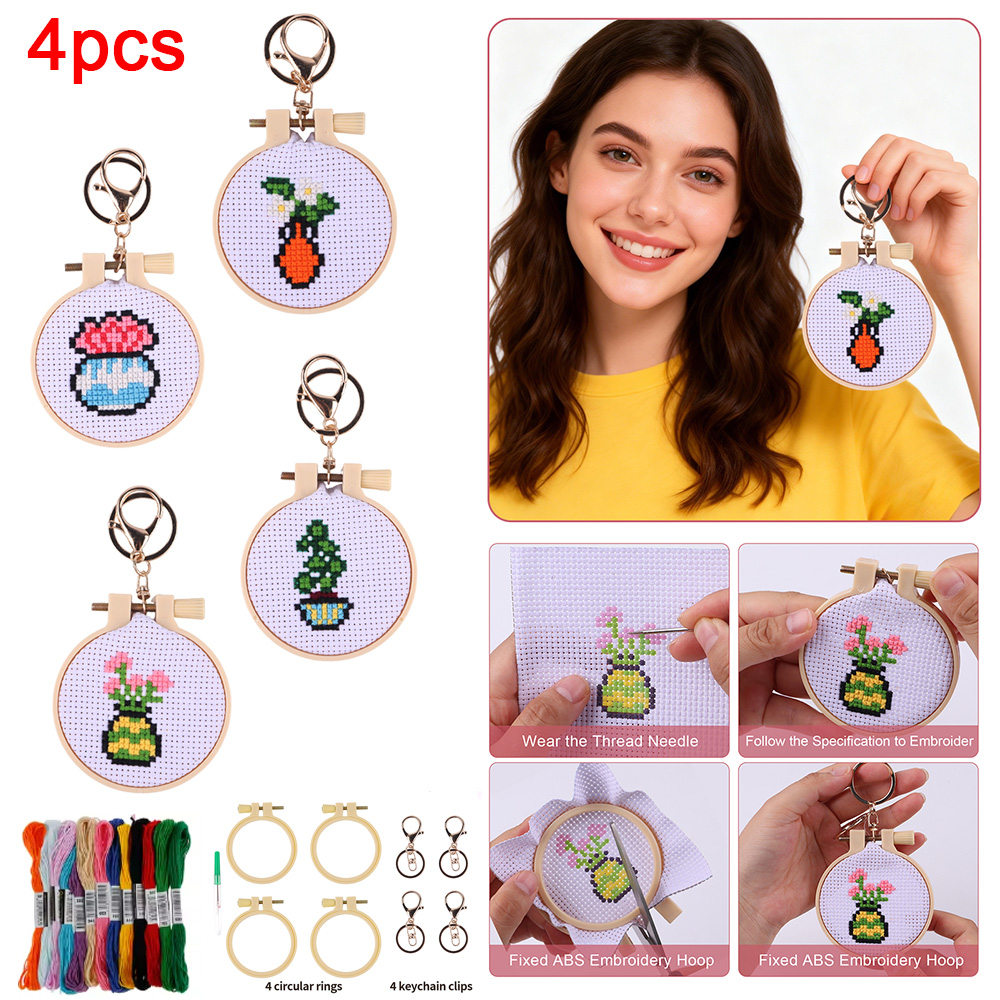 4Pcs Embroidery Beginner Kits  - Soap Making Kit For Kids review and price